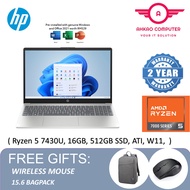 HP 15-fc0276AU 15.6" FHD Laptop Warm Gold ( Ryzen 5 7430U, 16GB, 512GB SSD, ATI, W11, HS+M365 )