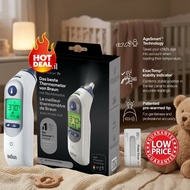 Braun ThermoScan 7 IRT6525 Ear Thermometer Baby Kids Adults Fever Indicator Fast Accurate