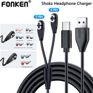 Fonken 2 in 1 Shokz Charging Cable Shokz OpenSwim Pro Charger Shokz Headphone Charger