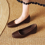 Round Toe Flat Heels Fashionable