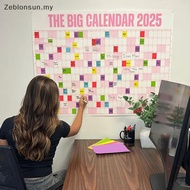 # Zeblonsun # Wall Calendar 2025 Large Dry Erase Calendar For Wall, 1 Yearly Family Calendar Planner