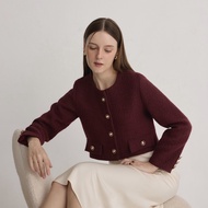 Larobe8 - Biscuit blazer & Snowflake ( พร้อมส่ง ) biscuit blazer กระดุมมุก / snowflake กระดุมเงิน