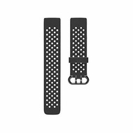 Fitbit Charge 3, Accessory Sport Band, Black, Large