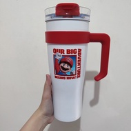 miniso x The Super Mario Bross Movie Tumblr Stainless Preloved 1600ml 1.6 liter Drinking Bottle/ Lim