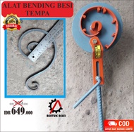 [ TERLARIS ] Alat Tekuk Besi leter S Bending Nako Pembuat Pola Ornamen Besi Nako Beton Plat Strip Be