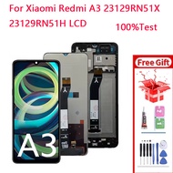 LCD Display For Xiaomi Redmi A3 23129RN51X23129RN51H Touch Screen Digitizer Assembly With Frame Repl