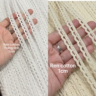 Cotton lace 1cm