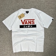 Fashion มีเสื้อยืดคอกลมแขนสั้นพิมพ์ลาย VANS X TOKYO TEE Japanese Limited \ \ \ Tee