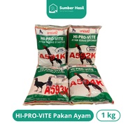 HI PRO VITE CHICKEN FEED HOBBY A591K/A592K/A593K/A594K PACKAGING 1 KG PUR CHICKEN Original