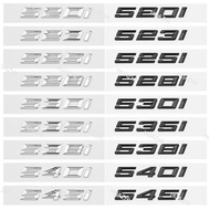 For BMW 5 Series E39 E60 E61 F10 F11 G30 520d 523d 525i 528i 530e 535i 540e Car Styling Trunk Letter