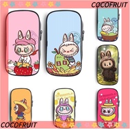 COCOFRUIT Labubu Pencil Bag, Large Capacity Cute Cartoon Pencil Cases, Gift Stationery Bag for Labubu