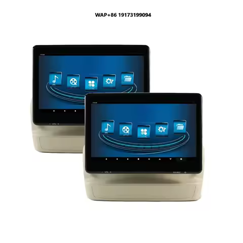 11.6 Inch WiFi Android Headrest IPS Touch Screen for LandCruiser LC300 LC200 Special Car Rear Entert