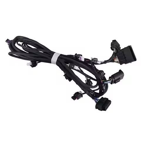Car Front Bumper Harness Wire Set 25DX 30DX 40IX 45EX Radar PDC Parking Aid Wiring Black For BMW X5 