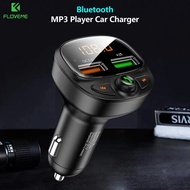 Floveme Universal Car Charger USB Vehicle DC12V-24V Dual USB Charger 2 Port Power Adapter With Display High Quality