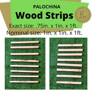 ♞,♘Wood Strips Palochina Pinewood Size 1 inch x 1 inch x 1ft, 2ft and 3ft