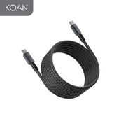 สายชาร์จ Adam Element Casa C to C Magnetic Cable 240W 2M- Titanium / Black