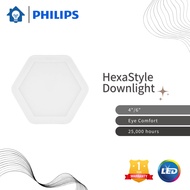 Philips HexaStyle LED Recessed Downlight ( 3000K / 6500K )