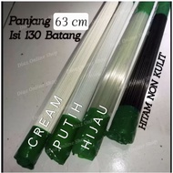 jeruji ruji fiber panjang 63cm isi 130 batang