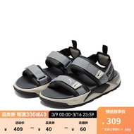 PUMA彪马官方 男女同款情侣缓震凉鞋 RS-SANDAL 374862 黑灰-石灰色-04  39