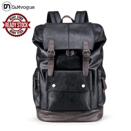 D&M Leather M2 Backpack Hidden Zip (24L) Double Strap Laptop School Bag Working Outing Travel Beg Ga