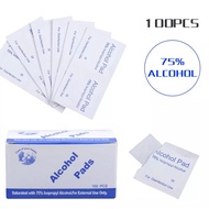 Alcohol Swab/Alcohol Pad 75% Alcohol 1 Box 100pcs