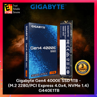 Gigabyte Gen4 4000E SSD 500GB/1TB - (M.2 2280/PCI Express 4.0x4 NVMe 1.4) G440E500G/G440E1TB
