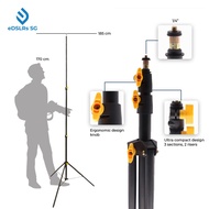 eDSLRs Linco Light Weight Compact Light Stand Selfie Stand Vlog Facebook Live Lightings Lightstand
