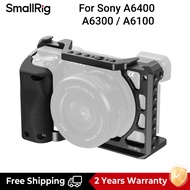 SmallRig Khung máy ảnh A6400 có tay cầm bằng silicon cho Sony A6100 / A6300 / A6400 3164