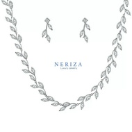 Neriza Jewelry/ เครื่องประดับเจ้าสาวเพชรสังเคราะห์ประกายเทียบเท่าเพชรแท้ จัดส่งพร้อมกล่อง NSW056