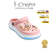 I Cream Korea Crocs Women / Women Crocs Shoes / Clog Shoes Women / Clog Women / Women Sandal MJS8818