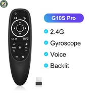 Boupower IN stock Smart Voice Remote Control Wireless Air Fly Mouse 2.4g G10 G10s Pro Gyroscope Ir Learning Compatible For Android Tv Box