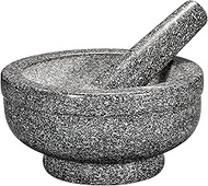 Cilio Granite Giant Mortar and Pestle, 5 x 6.75, 5" x 6.75"