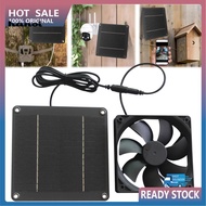 HAN_ Chicken Coop Solar Fan 12v Solar Panel Fan Kit with Monocrystalline Solar Panel – Solar Powered
