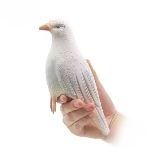 Vanishing Dove (latex) Rubber Fake Living Dove Magic Tricks Magicans Stage Illusions Accessories Pro