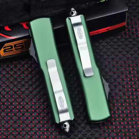 NEW MICRO UTX 85 OTF TECH Pocket Knife CNC Aaluminum Handle camping Defense Combat Tactical Pocket K