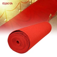 [tishita] Red Carpet Runner Wedding Carpet Easy to Use 1M Wide 20M Long Wedding Aisle Runner for Pro