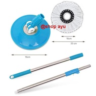 Spin Mop Mop Spin Mop Handle Spin Mop + Mop Cloth - Blue