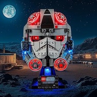 LIGHTAILING Light Set for Lego 75429 AT-AT Pilot Helmet - LED Lighting Set Compatible with Lego Buil