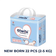 Aiwibi Premium Baby Tape Style Diaper (new Born-22pcs)