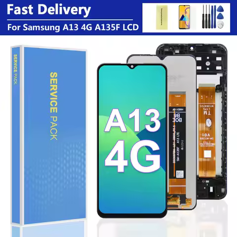 6.5" For Samsung A13 4G LCD Display Touch Screen Digitizer For Samsung A13 LTE A135F A135B SM-A135U1