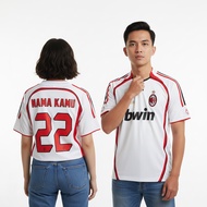 Retro Jersey Ac Mln Final Athens Away 2006 2007 Football Shirt Home Jersey Vintage Classic Classic A