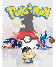 Gk新品預訂 SKT Studio精靈寶可夢 - 變身速遞員系列 順豐傻鴨&德邦呆呆獸