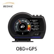 🚕OBD2 รุ่น  เมนูภาษาไทย OBD2 Smart Gauge Digital/Display Meter A600 F8 P6 OBD2+PSI+GPS ล่าสุด 2022 ส