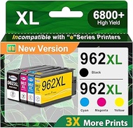 962XL Ink Cartridges Combo Pack Latest Chip for HP 962XL Ink Cartridges Combo Pack for HP 962 XL for