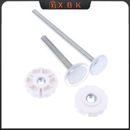 X.B.K 1/4pcs White M8 M10 Baby Gate Spare Kit - Pressure Fit Spindles & Screw Bolts For Safety Gates