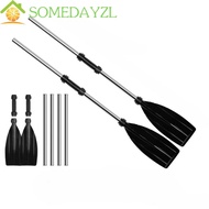 SOMEDAYMX Kayak Paddles, Anti-twist Design Portable Boat Oars, Convenient Aluminum Alloy Durable Lightweight Fishing Boat Pulp Fishing