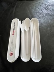 餐具 有刀叉匙筷子 有2套