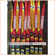 ♒ ▬ ◬ MAPUA UNIVERSITY CARDINALS LANYARD
