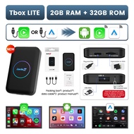 CarlinKit Car TV Mate - Tbox Lite - CarPlay Ai Box 2 + 32GB - Wireless Apple CarPlay & Android Auto
