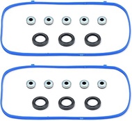 Valve Cover Gasket Set Replacement for 2003-2010 Honda Acura Pilot Accord Odyssey Ridgeline MDX RL T